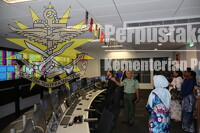 Lawatan Perpustakaan KEMENTAH Ke Pusat Penyiaran RTM