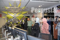 Lawatan Perpustakaan KEMENTAH Ke Pusat Penyiaran RTM